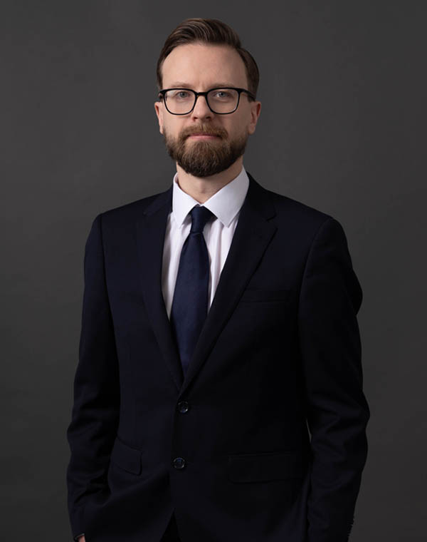 Aaron McCullagh, associate solicitor in the Healthcare Team at Hayes Solicitors LLP.