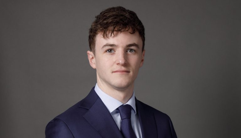 Seán O'Sullivan, solicitor in the Construction Team at Hayes Solicitors LLP.
